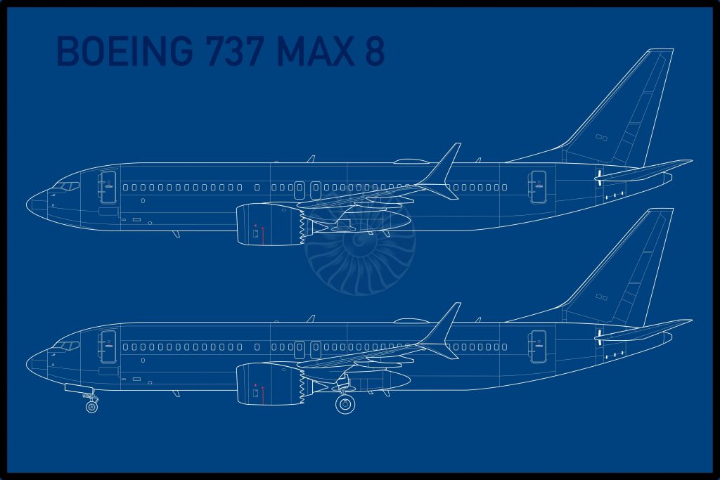 boeing 737 max8 blueprint 1.1