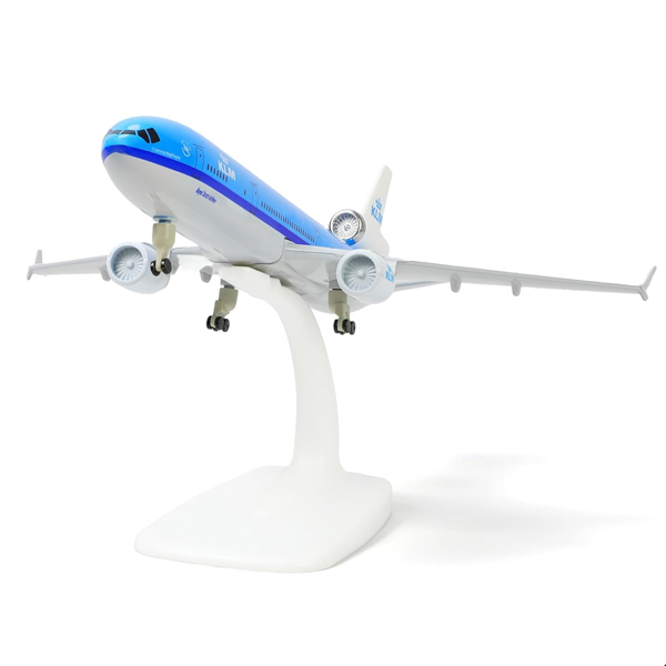 Модель самолета mcdonnell douglas md 11 в ливрее klm, масштаб 1/320