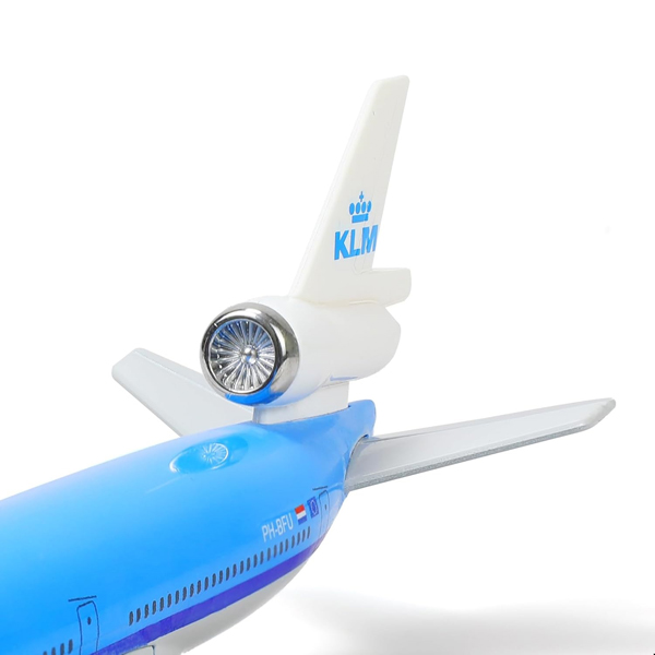 Модель самолета mcdonnell douglas md 11 в ливрее klm, масштаб 1/320
