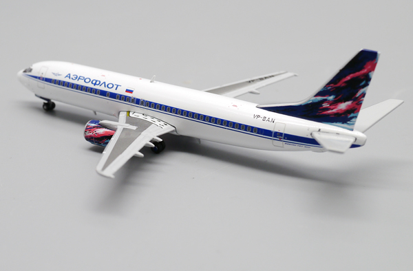 Модель самолета 427, boeing 737 400 vp ban aeroflot, xx4978, 1/400
