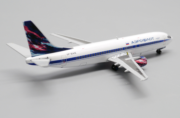 Модель самолета 427, boeing 737 400 vp ban aeroflot, xx4978, 1/400